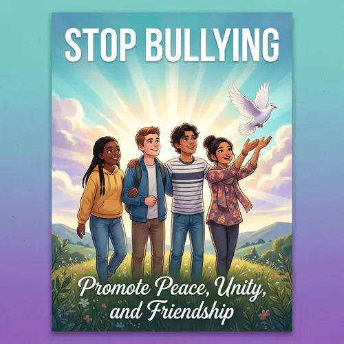 Stop Bullying: Promote Peace, Unity, and Friendship