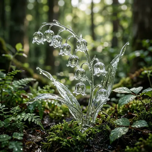 Water Lily of the Valley Flower Blooms