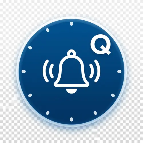 Circular Watch Alarm Icon Design - 128x128 PNG