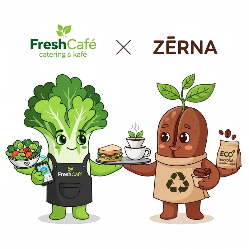 Friendly Mascots Symbolizing Partnership Friendly Mascots Symbolizing Partnership