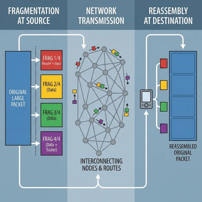 Network Packet Fragmentation: A Visual Guide Network Packet Fragmentation: A Visual Guide
