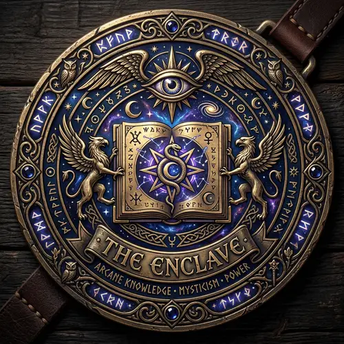 Magical Emblem for The Enclave | Fantasy Design
