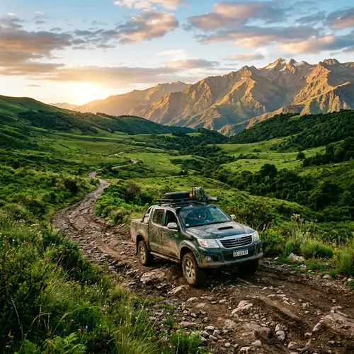 Exploring Tucumán Valleys with a Rugged Pickup Truck