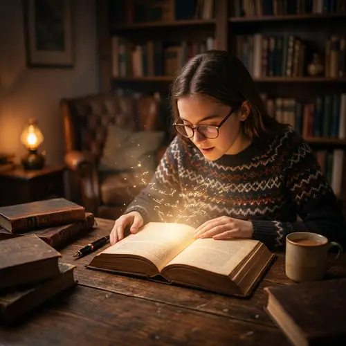 Light from Books: Inspiring Knowledge