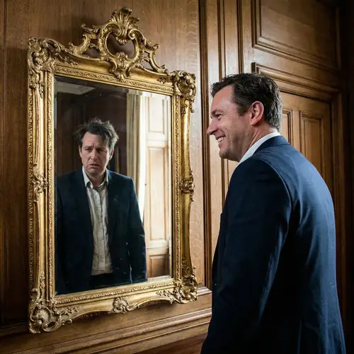 Contrasting Reflections: Confidence to Turmoil