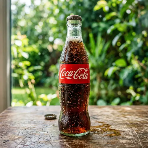 Coca-Cola Bottle: A Burst of Life and Energy