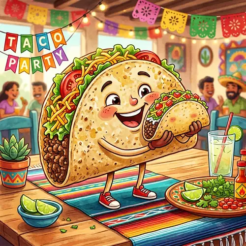 Taco Eating Taco - A Fun Culinary Adventure