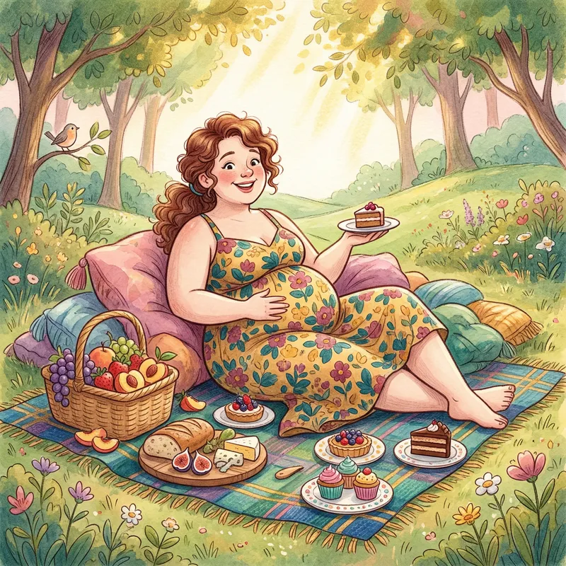 Whimsical Feast: Joyful Indulgence in Vibrant Colors Whimsical Feast: Joyful Indulgence in Vibrant Colors