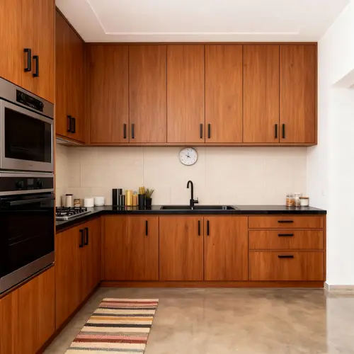 Modular Kitchen Design with Elegant Color Combinations