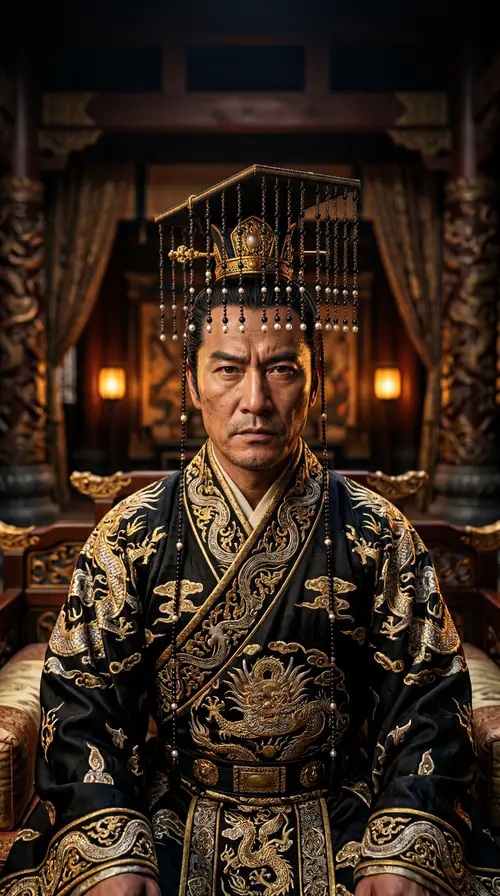 Qin Shi Huang: The First Emperor of China Portrait