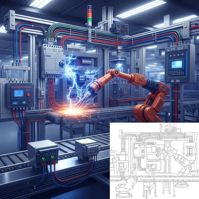 Industrial Automation System Design with Advanced Electrical Systems