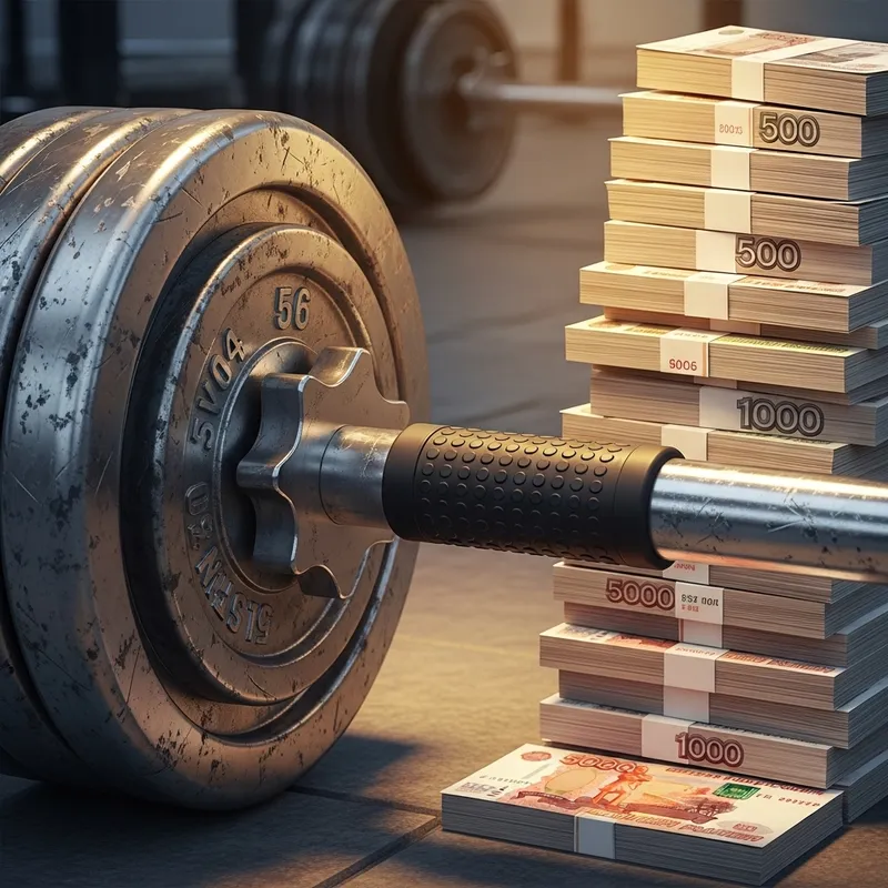 Barbell and Rubles: Fitness Wealth Upgrade