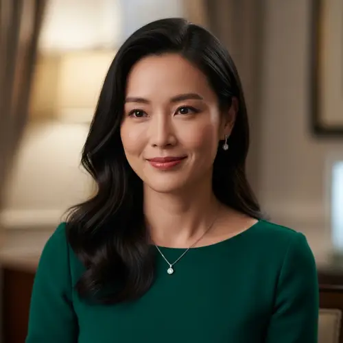 Elegant East Asian Woman | Fair Complexion