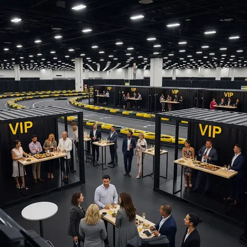 Elite Indoor Go-Kart Track in Convention Center | VIP Experience