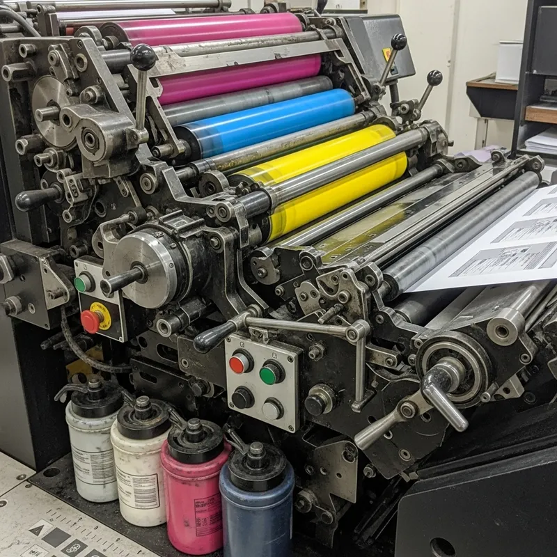 High-Quality Offset Printing Machine