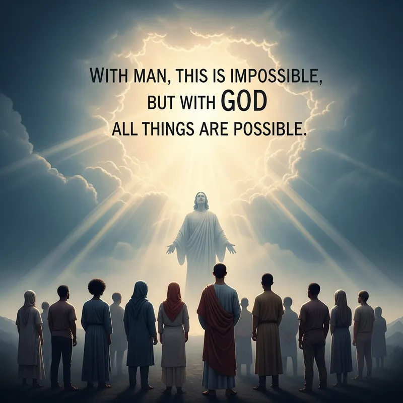 Divine Aura: All Things Possible with God's Grace