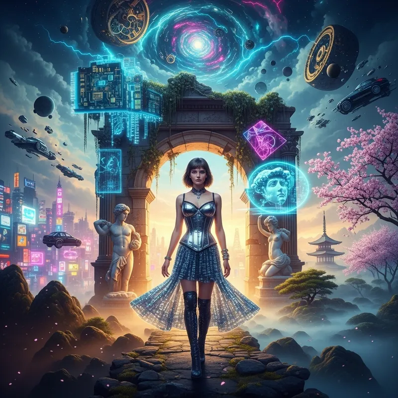 Yang Mi, Captivating Surrealistic Artwork