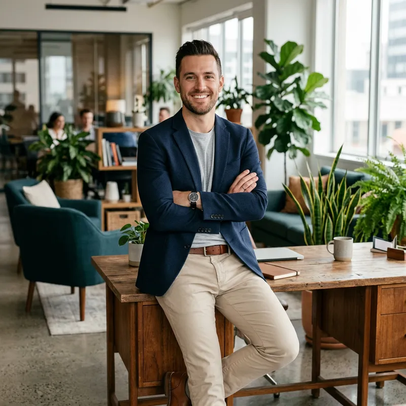 Business Casual Portraits for Modern Offices