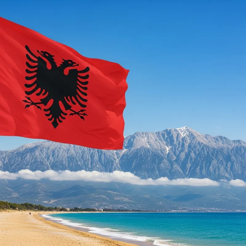 Discover the Beauty of Albania | Natural Landscapes & Flag