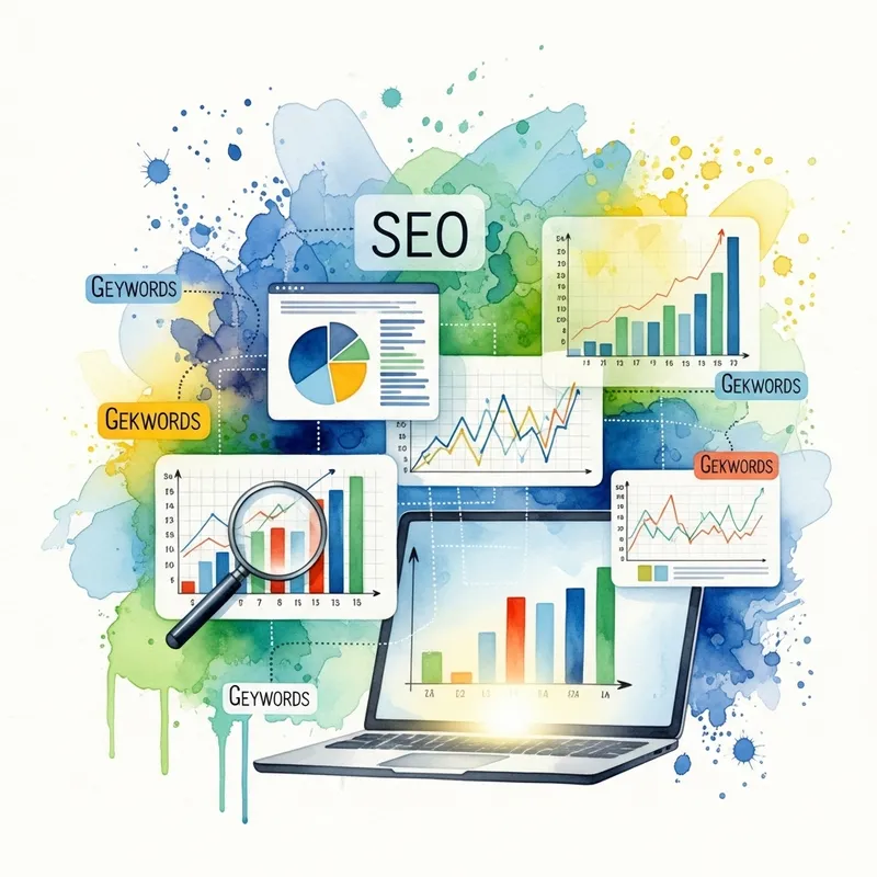 SEO Watercolor Painting