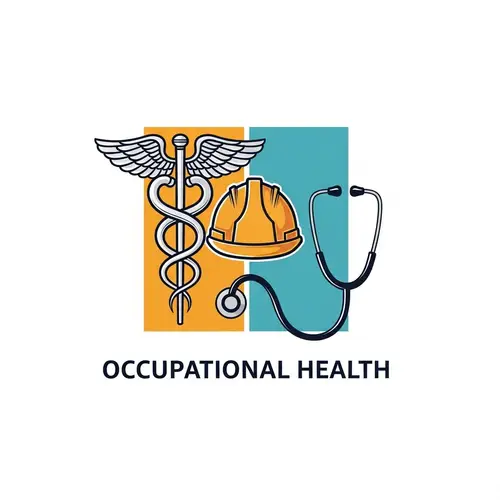 Occupational Health Logo Design | Medicine Construction Healthcare