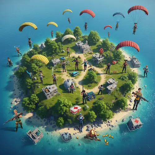 Exciting Mobile Battle Royale Game - Survival on Island