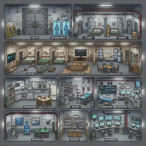Sophisticated Subterranean Refuge for Nuclear Survival