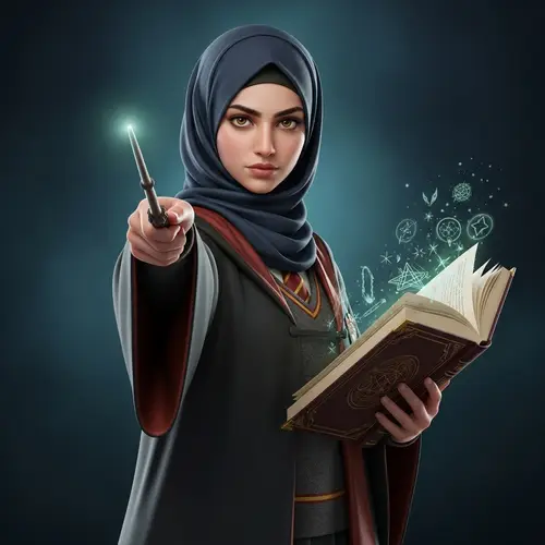 Muslim Hermione: Iconic Middle-Eastern Female Wizard