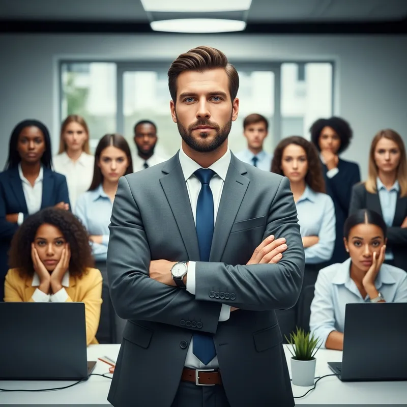 Charismatic Salesman Energizes Office | Vibrant European Professionals