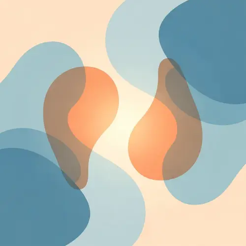 Empathy Abstract Art: Connecting Through Shapes