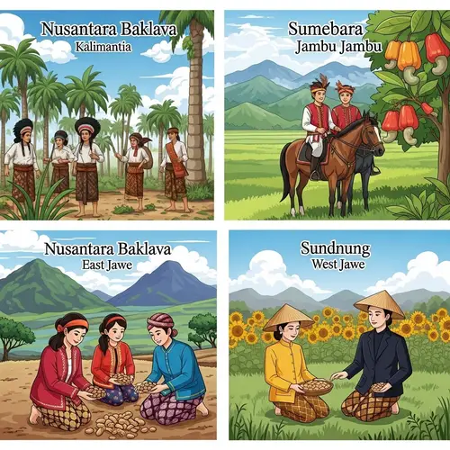 Indonesian Cultural Mosaic: Nusantara Baklava Artisans & Traditions