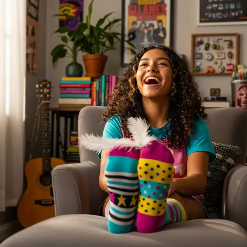 Latin American Teen Girl Portrait | Cheerful Expression