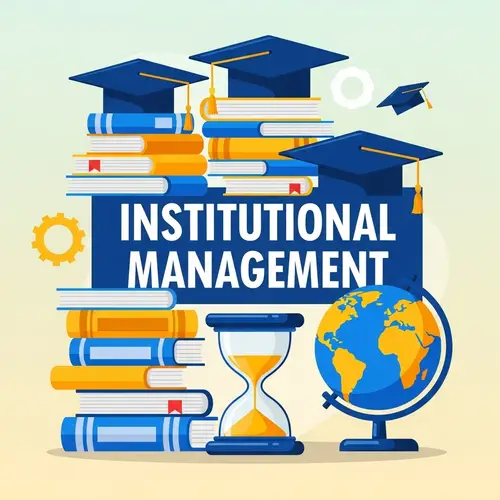 Educational Institutional Management Illustration