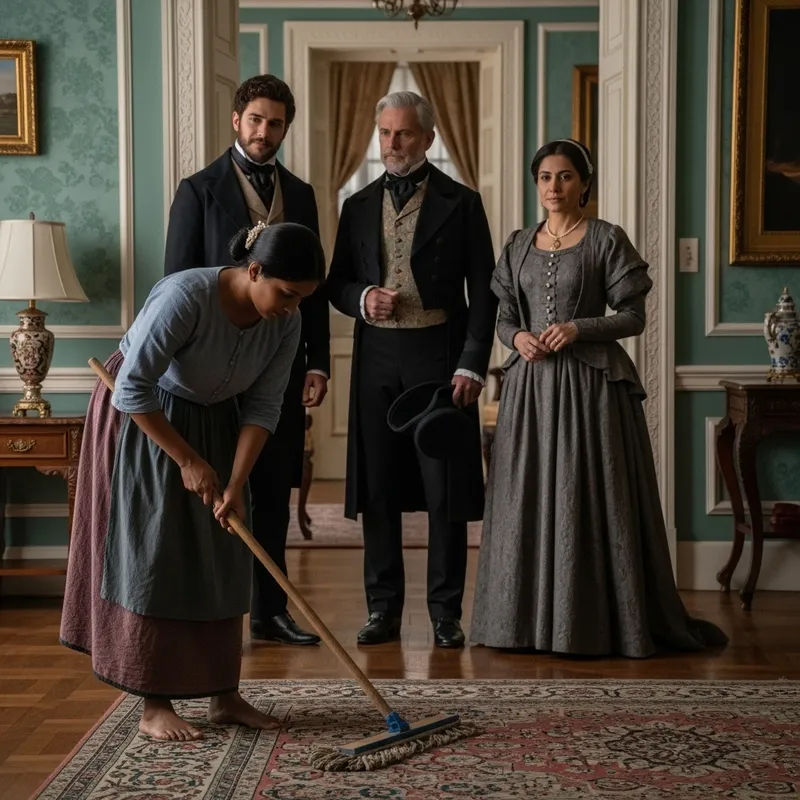 19th Century Philippines: Tale of Contrasts - Slave Woman and High-Class Trio