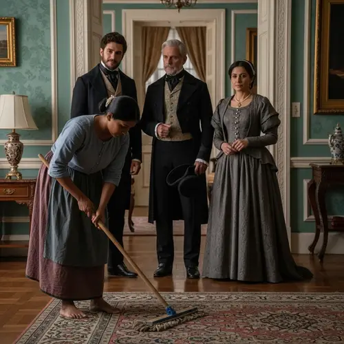 19th Century Scene: Filipino Slave Woman vs High-Class Trio