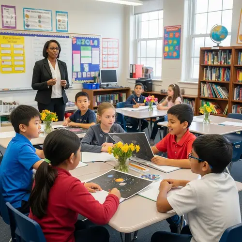 Inclusive Public Education: Multicultural Classroom Vibrance