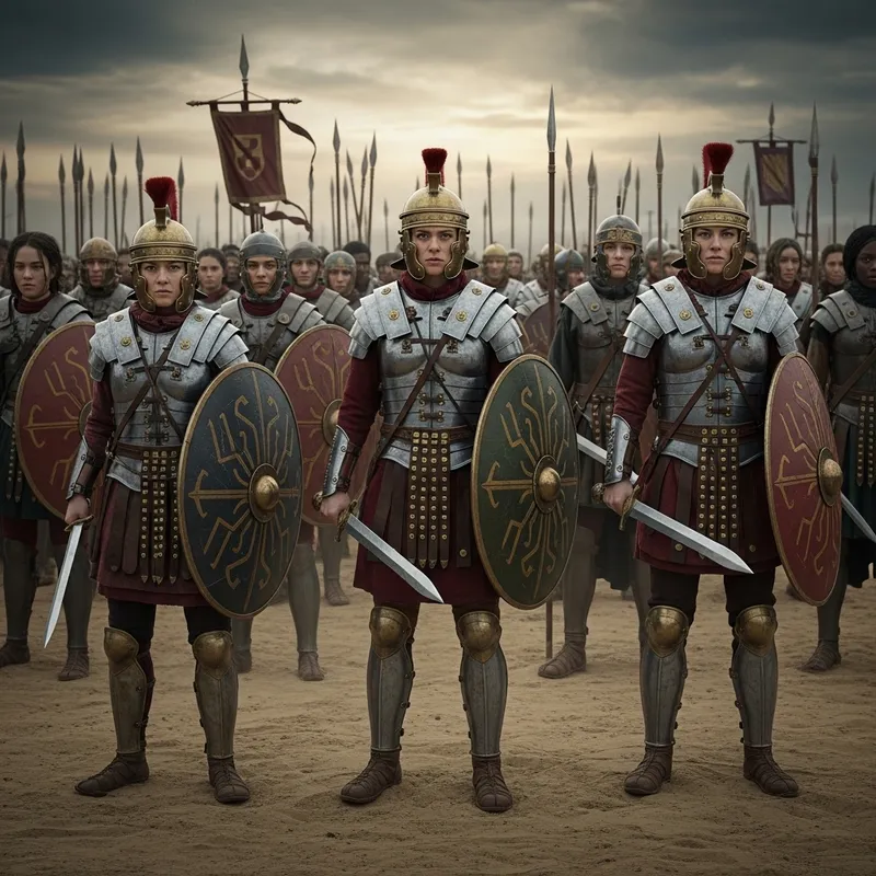 Women Warriors of AD: Diverse and Fierce Army