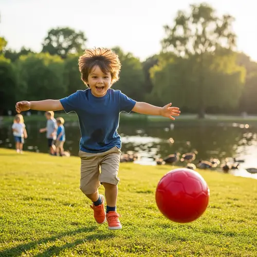 Young Boy Playing: Fun Activities for Kids