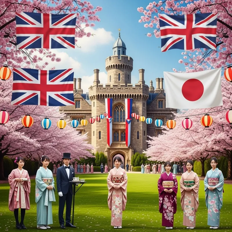 British-Japanese Fusion: Envisioning Architecture & Cultural Harmony