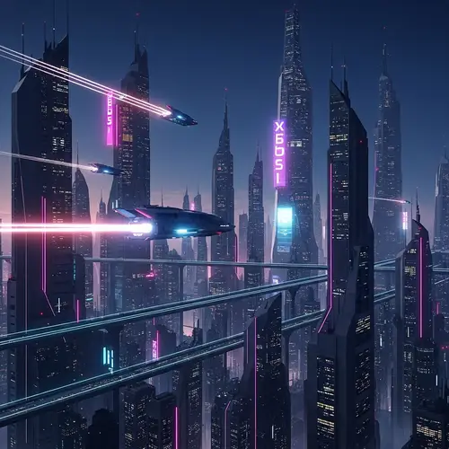 Abstract Futuristic Cityscape | Breathtaking Urban Vision