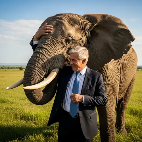 Elephant Kisses Joe Biden: A Heartwarming Moment