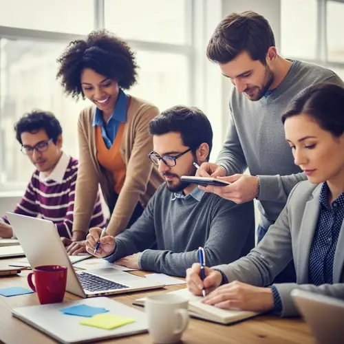 Inclusive Professional Team - Collaboration and Growth