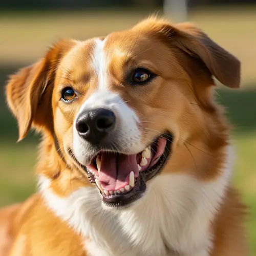 Cheerful Dog with Big Teeth | Pure Canine Joy