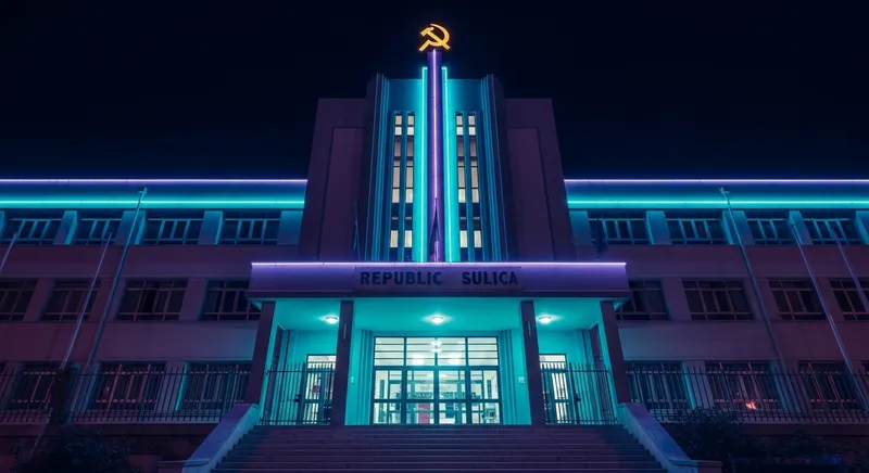 Portugal Republique School: Architectural Fusion of Past and Future