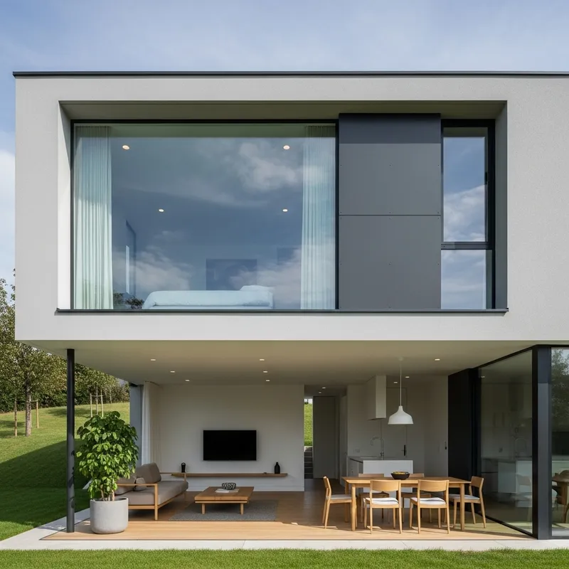 Minimalist Intermediate Residence | Elegant Design & Modern Features