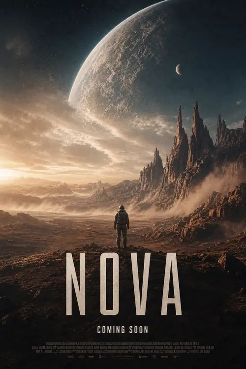 NOVA: Epic Sci-Fi Movie Poster Coming Soon