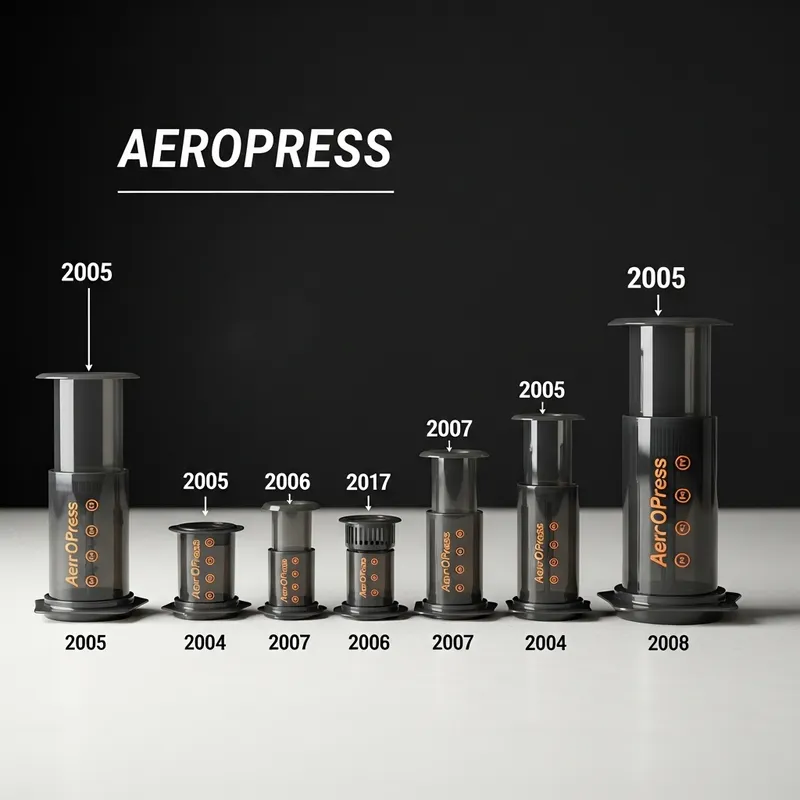 Aeropress History: Visual Timeline of Evolution Aeropress History: Visual Timeline of Evolution