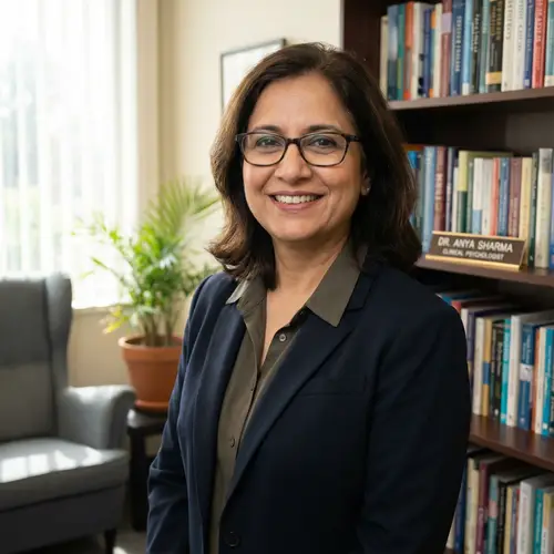 Professional Psychologist Therapist Headshot