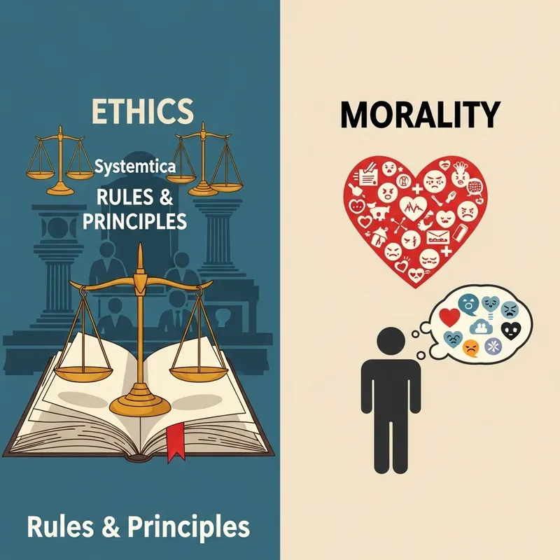 Differences Between Morality and Ethics Differences Between Morality and Ethics
