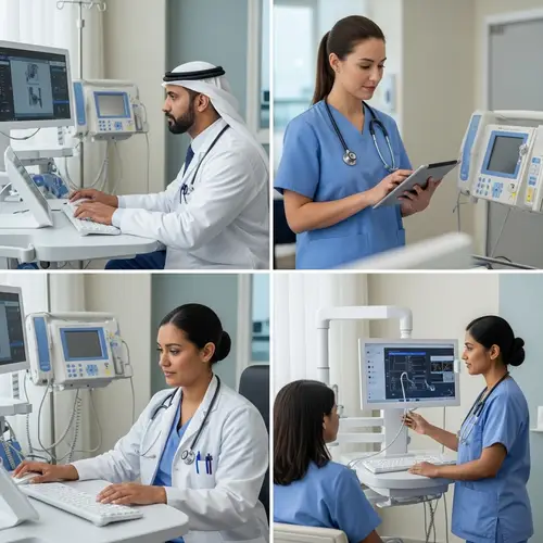 Advanced Internet-Enabled Medical Equipment in a Modern Hospital